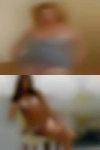 Nude woman grabs the balls