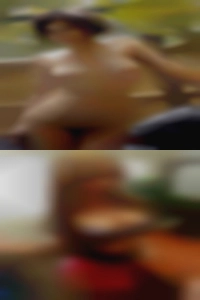 Medium swinging swingers tits.