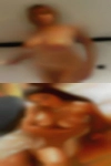 Nude woman grabs the balls